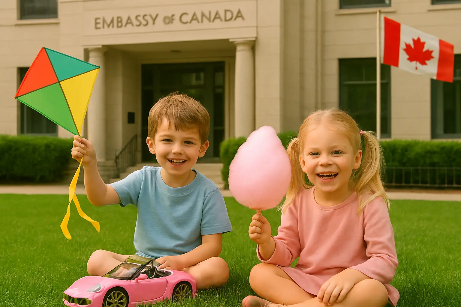 Дитяча віза в Канаду