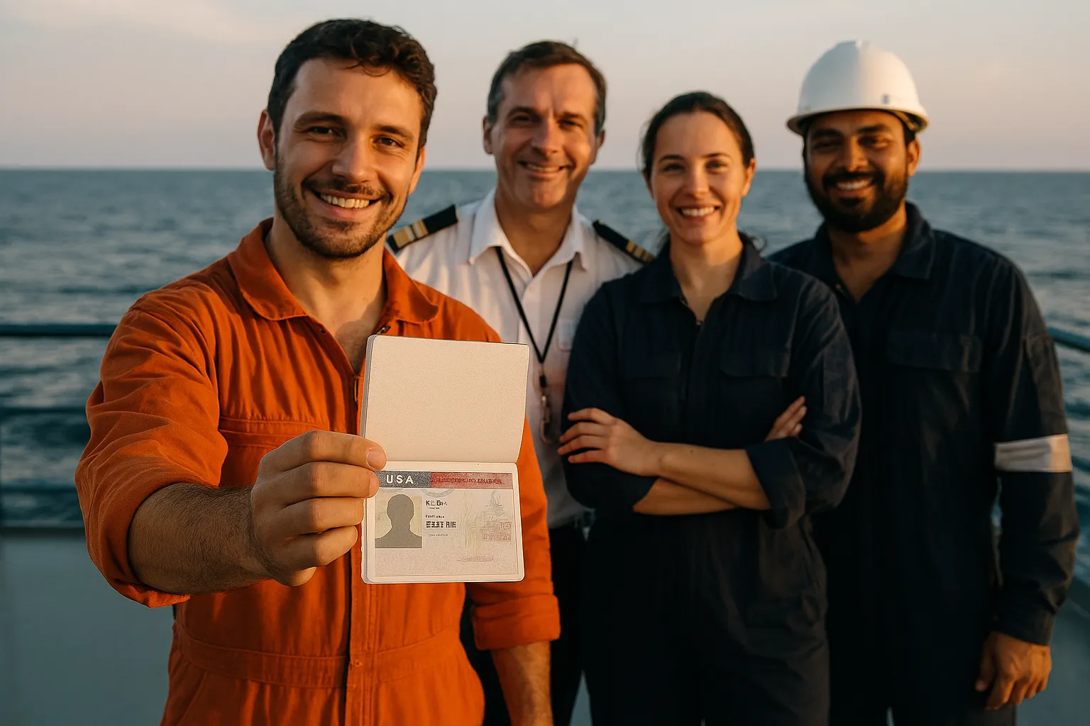 Віза моряка до США (C1D)