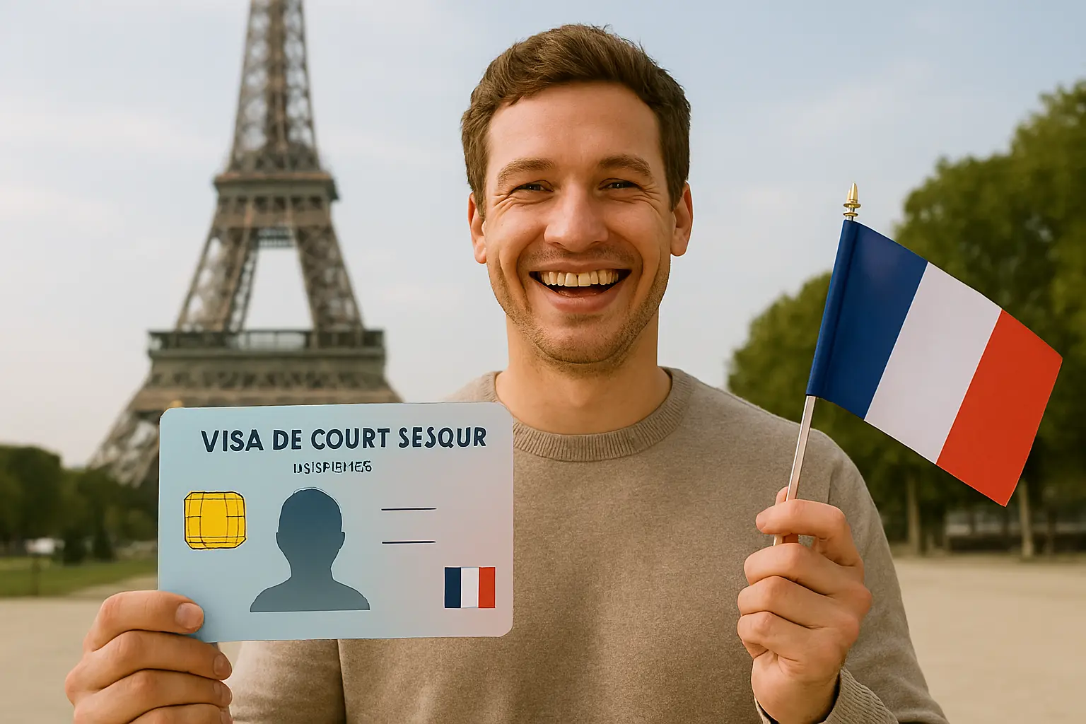 Французька туристична-віза